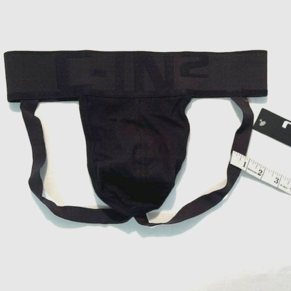 C-IN2  Size "Medium" Men's C-Theory Athletic Supporter - Black - Jockstrap - Picture 7 of 13